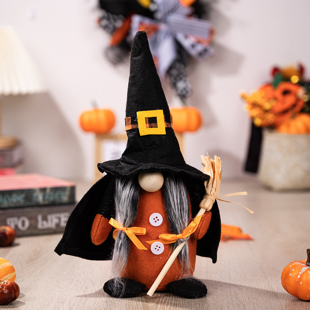 KayBee So Spooky Halloween Faceless Short Leg Gnome
