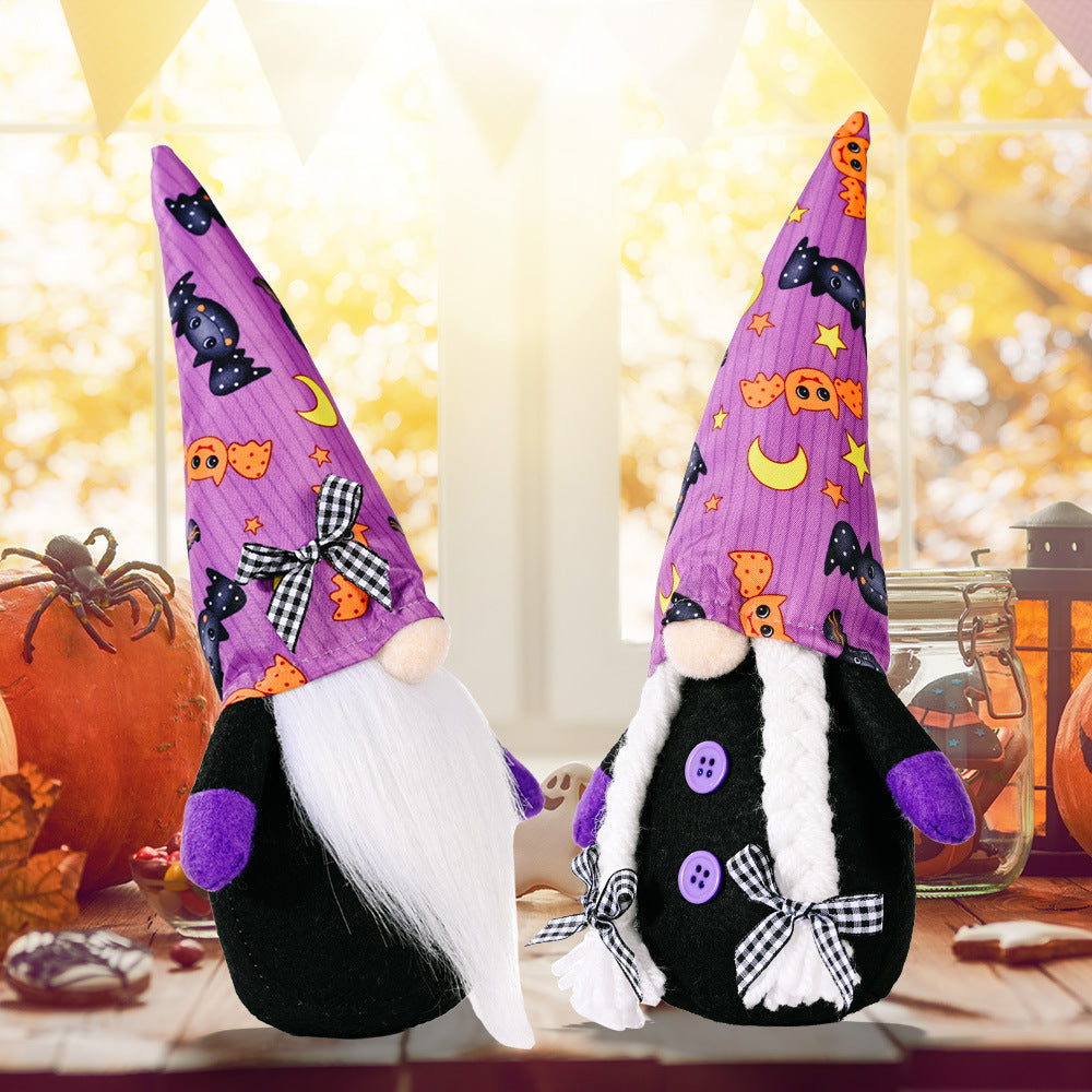 KayBee So Spooky Halloween Purple Candy Gnomes