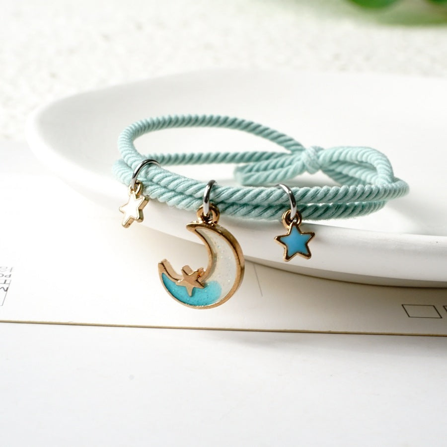 So Cute Star or Moon Hair Tie