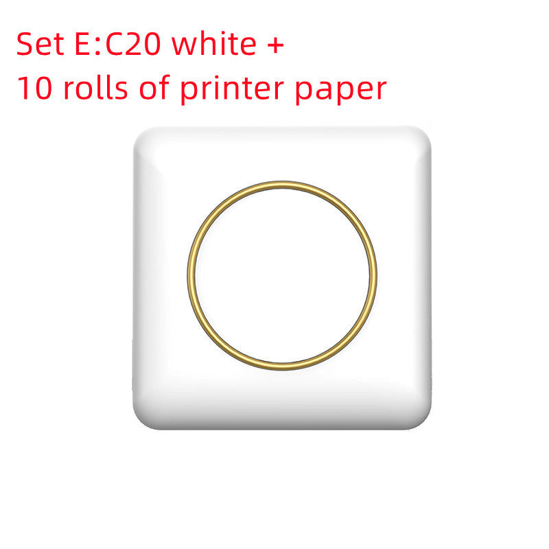 TRENDING - Mini Label Thermal Printer Small Bluetooth Wireless