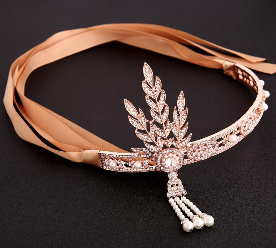 Crown Pearl Hair Accessories - Retro Vintage