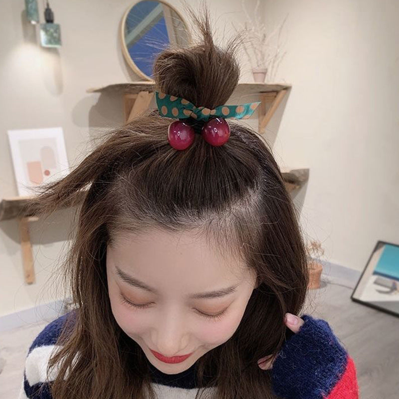 Trending and Unique - Fun Cherries Hair Tie Hair