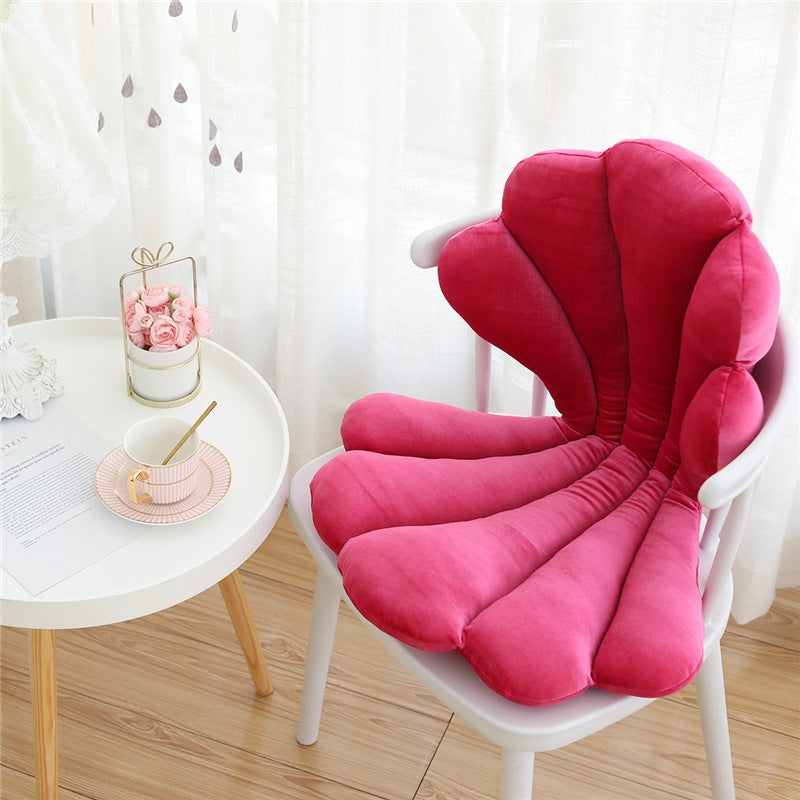 KayBee Luxurious Velvet Shell Chair Cushion