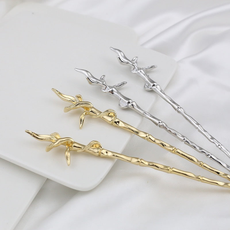 Exquisite Gold Leaf Hair Pin