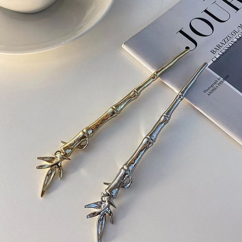 Exquisite Gold Leaf Hair Pin