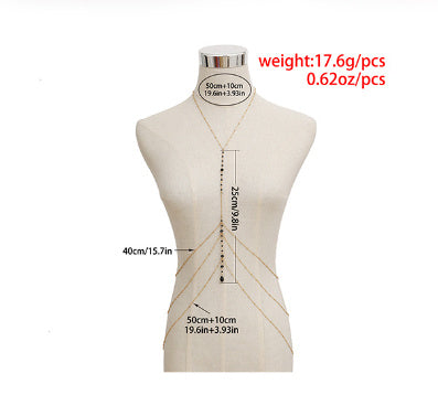 KayBee & Company Tassel Body Chains Women's Multi-layer