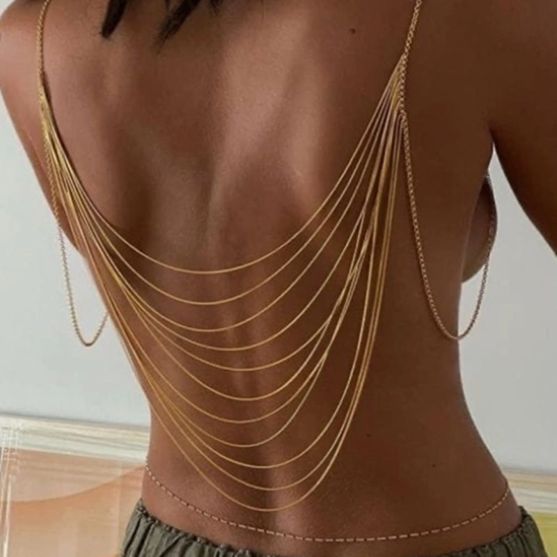 KayBee & Company Simple but Impactful Fashion Multi-layer Body Chains