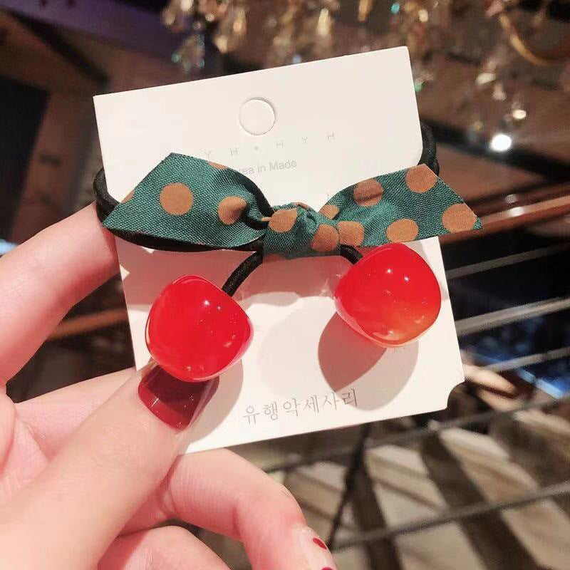 Trending and Unique - Fun Cherries Hair Tie Hair