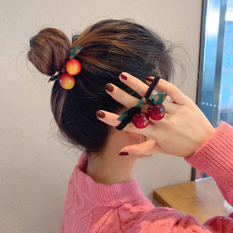 Trending and Unique - Fun Cherries Hair Tie Hair
