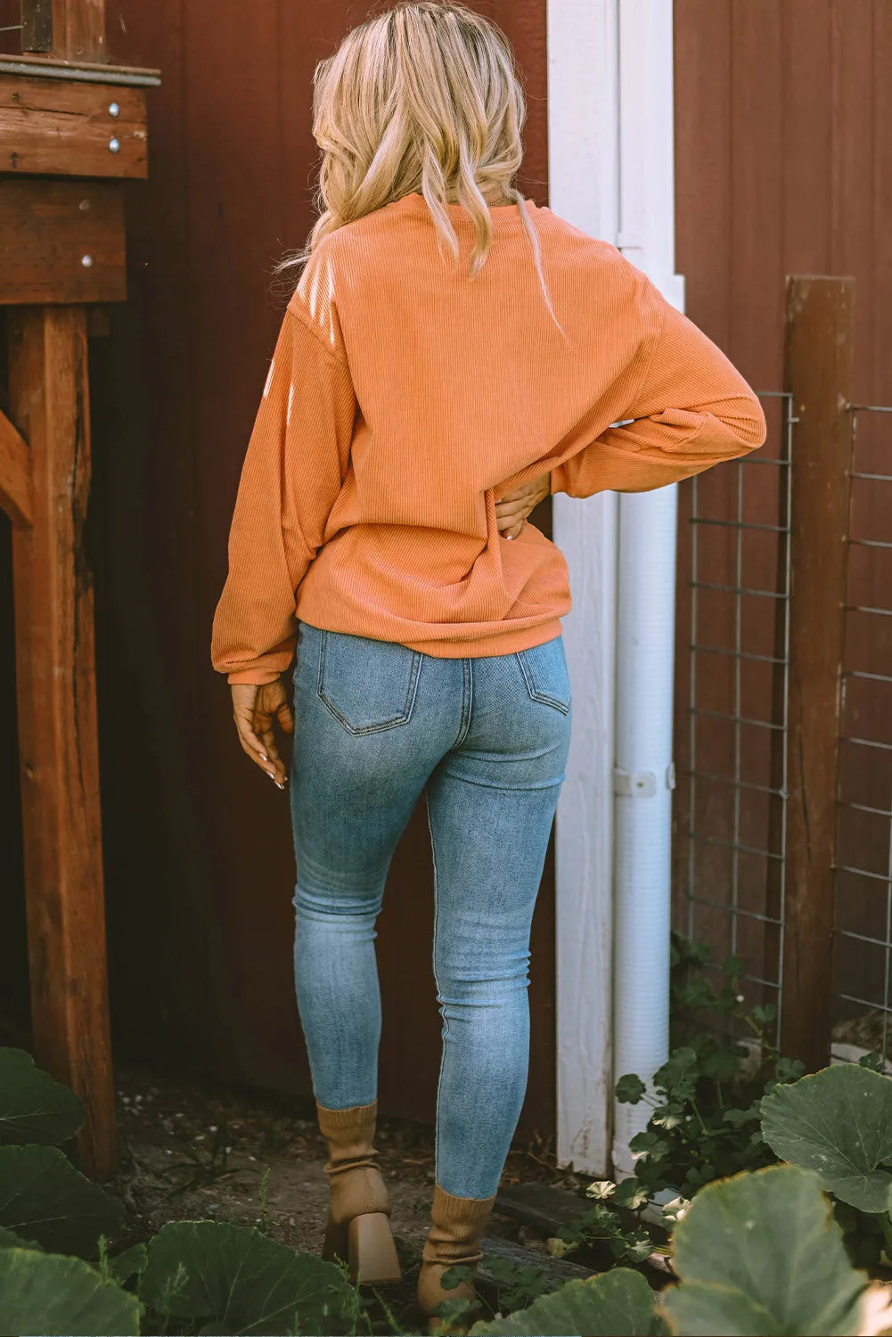 KayBee So Spooky Halloween Jack-O'-Lantern Screen Sweatshirt