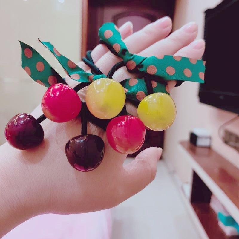 Trending and Unique - Fun Cherries Hair Tie Hair
