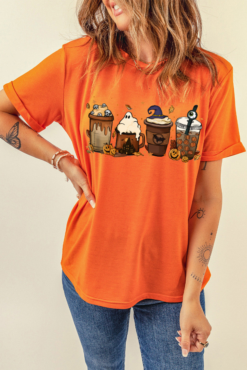 KayBee So Spooky Halloween Graphic Round Neck T-Shirt