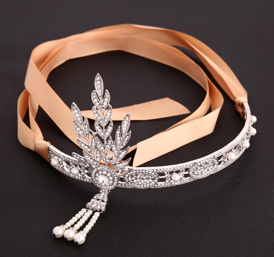 Crown Pearl Hair Accessories - Retro Vintage