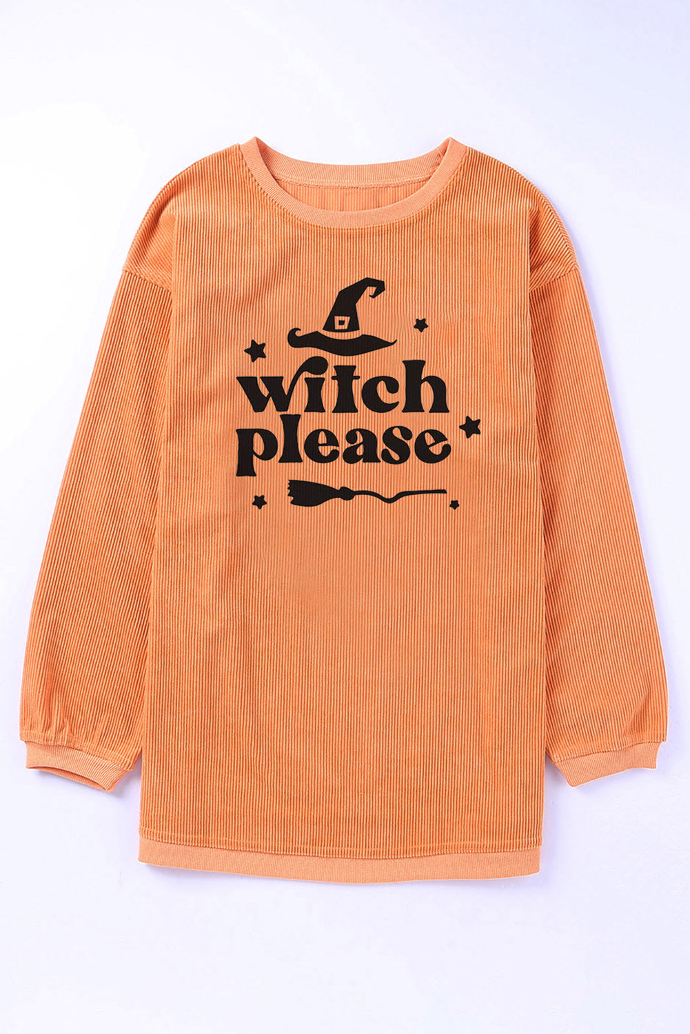 KayBee So Spooky Halloween WITCH PLEASE Graphic Dropped Shoulder Sweatshirt