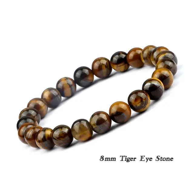 Handmade - Tiger Eye Beaded Bracelet