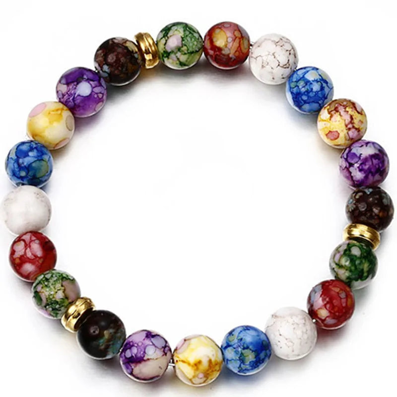 Handmade - King or Queen Crown Beaded Bracelet