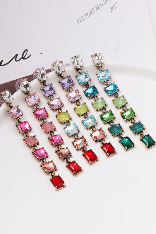 KayBee Chic and Dazzling Geometrical Shape Dangle Earrings