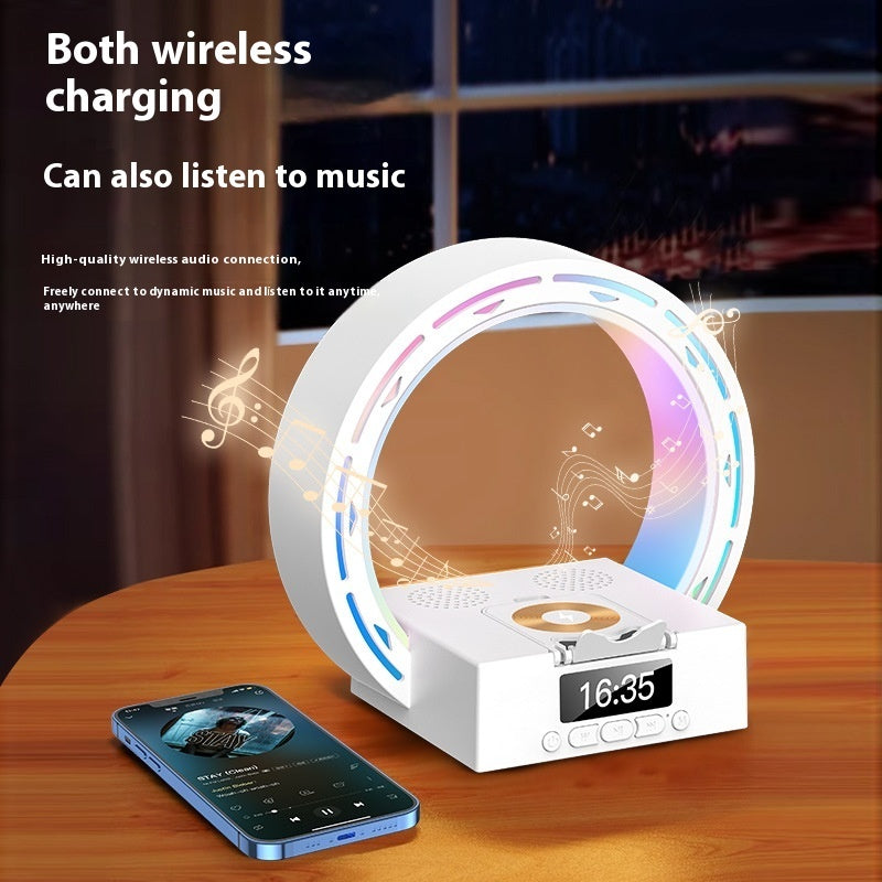 TRENDING - 4-1 Wireless Bluetooth Speaker/Charging Pad and Bedside Lamp