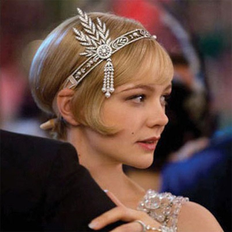 Crown Pearl Hair Accessories - Retro Vintage