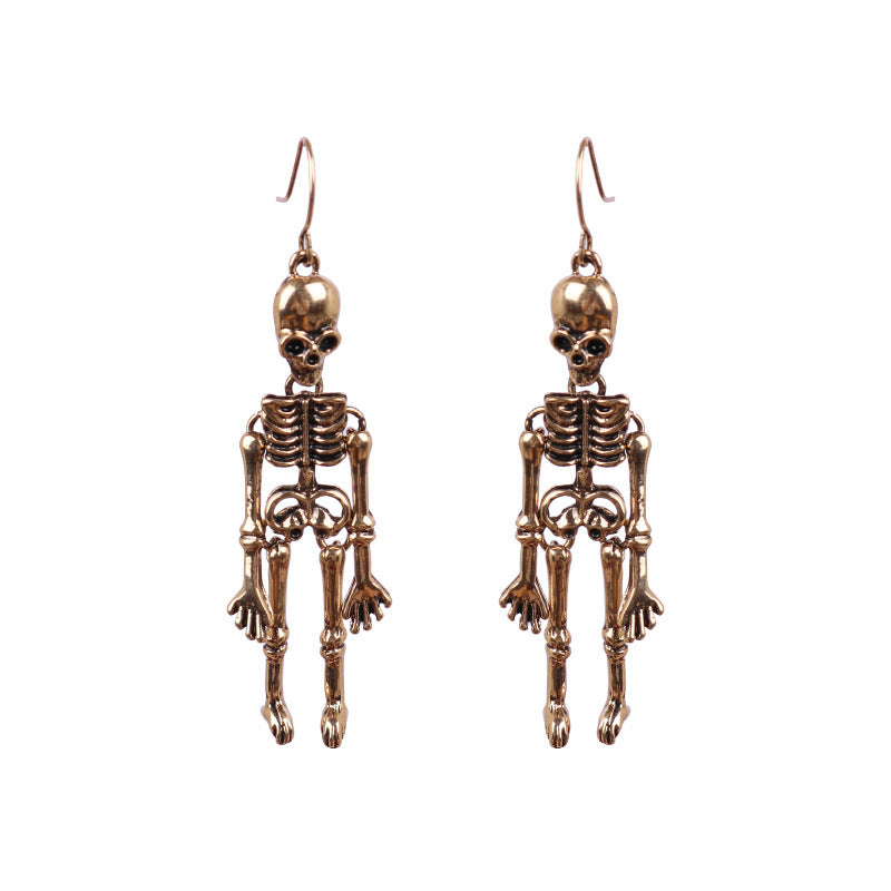 KayBee So Spooky Halloween SKELLY Skeleton Earrings