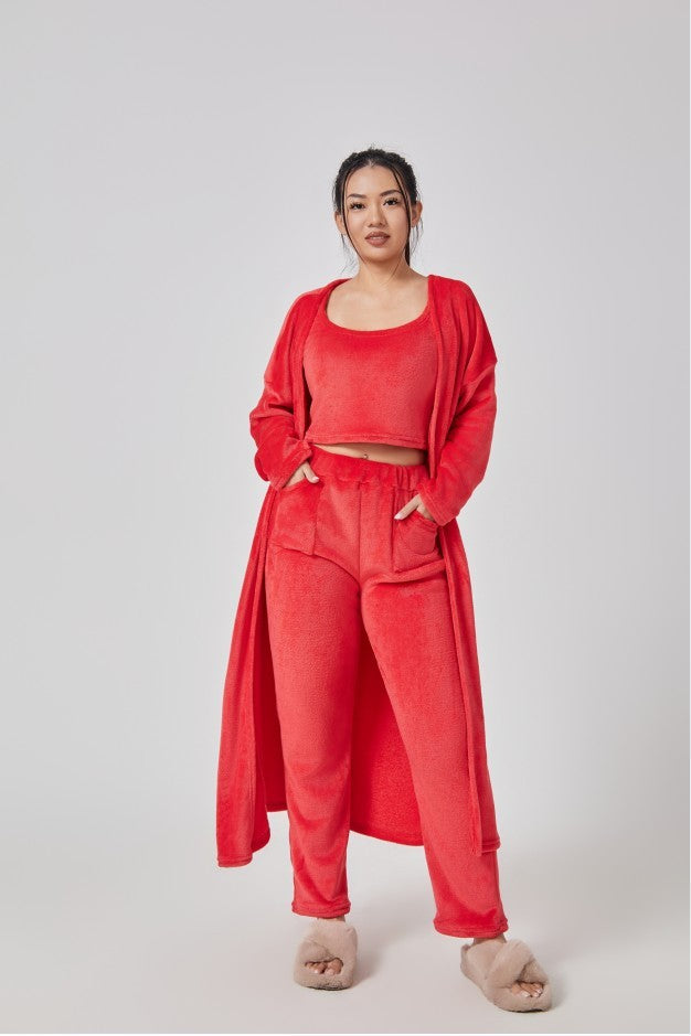 So Cozy Pajama Set, 3 Piece Lounge Set