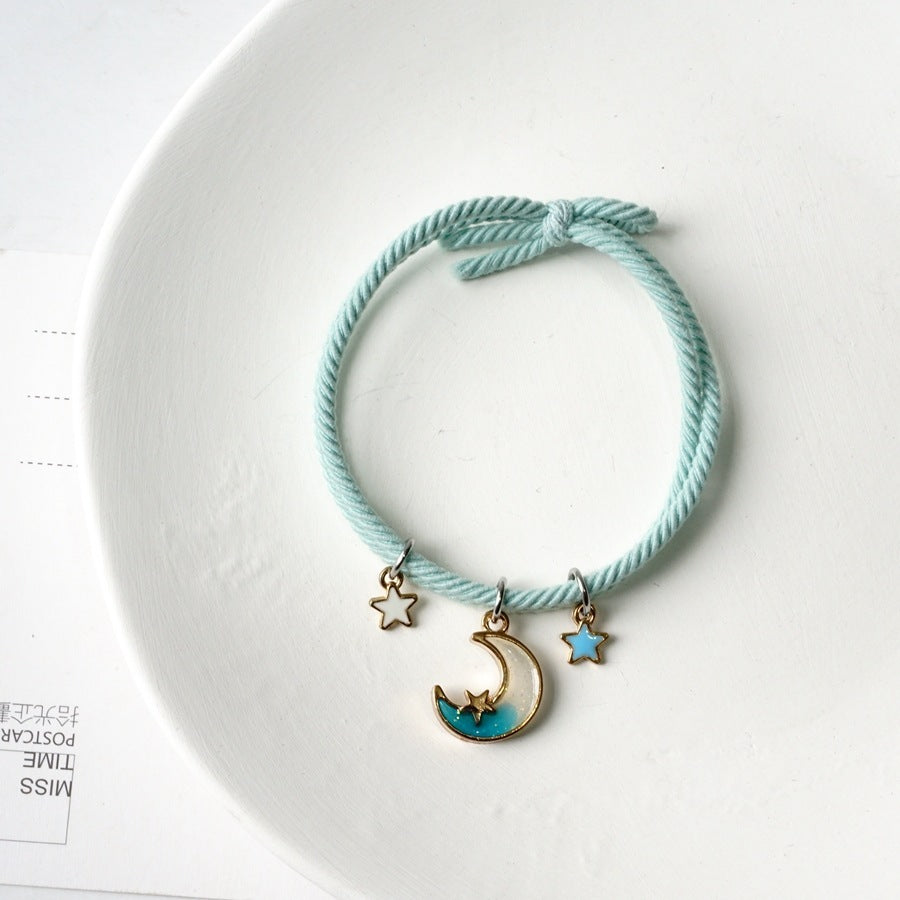 So Cute Star or Moon Hair Tie