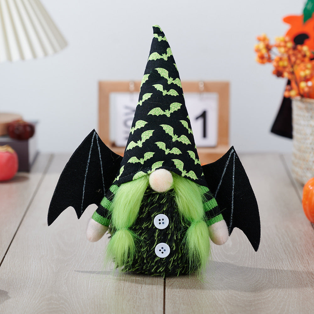 KayBee So Spooky Halloween Faceless Gnome with Bat Wing