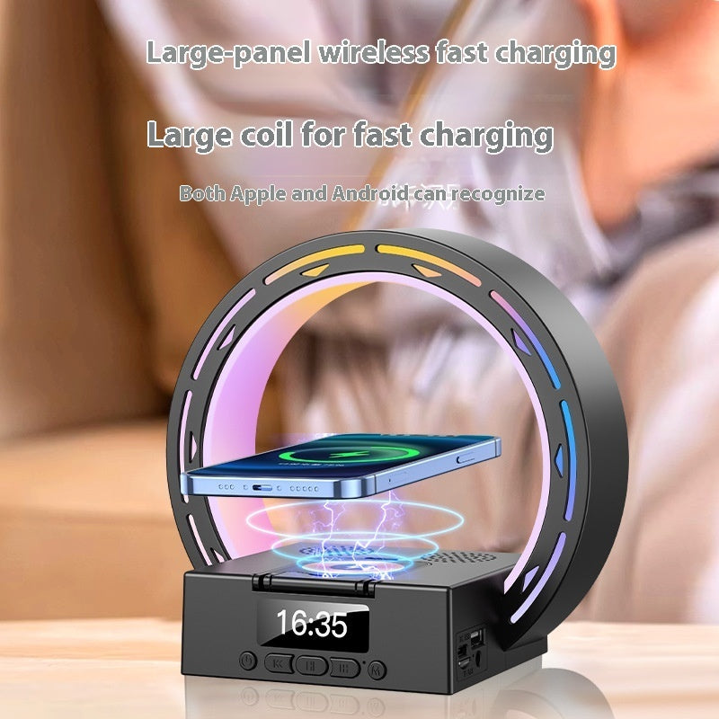 TRENDING - 4-1 Wireless Bluetooth Speaker/Charging Pad and Bedside Lamp