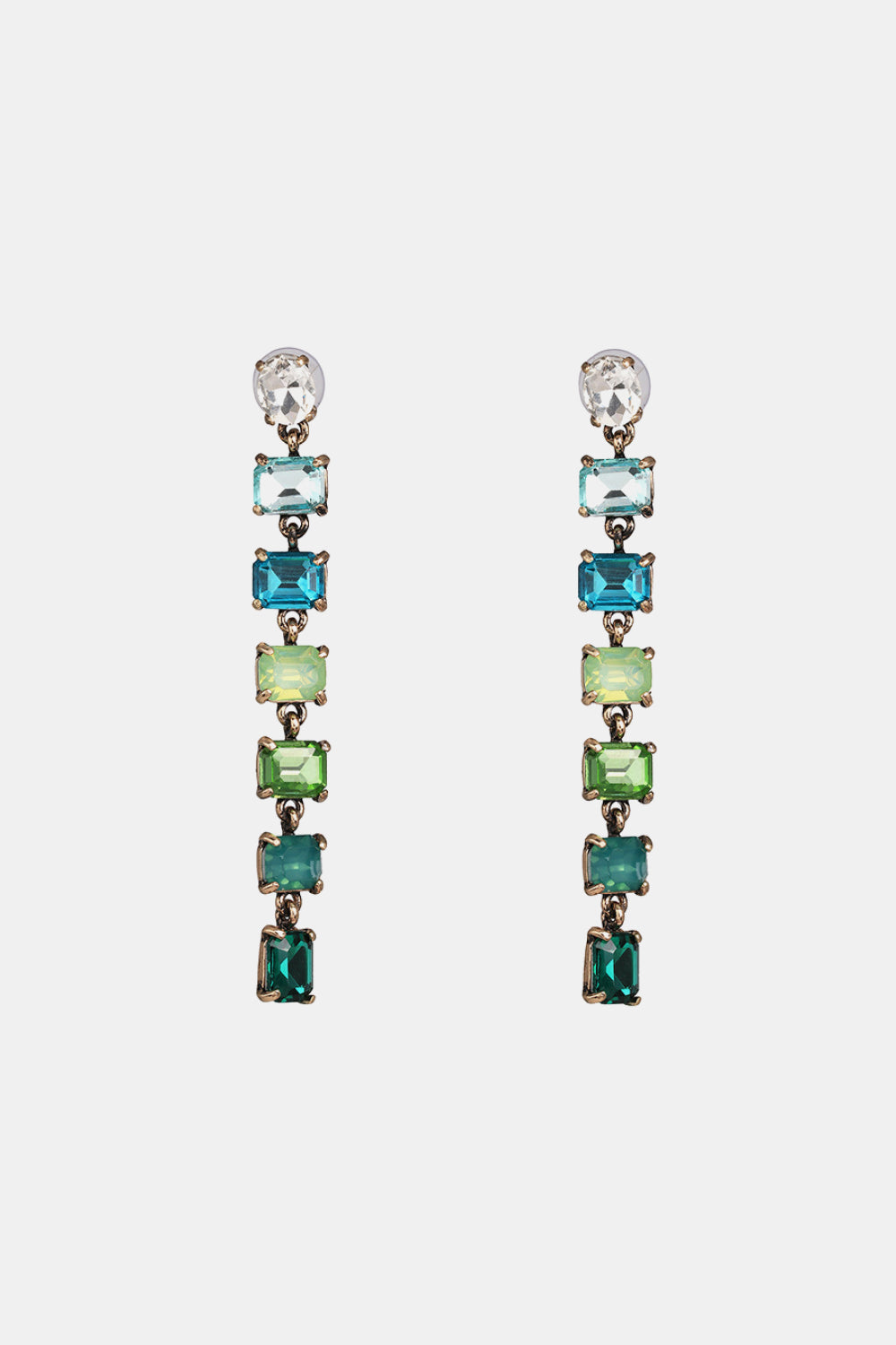KayBee Chic and Dazzling Geometrical Shape Dangle Earrings