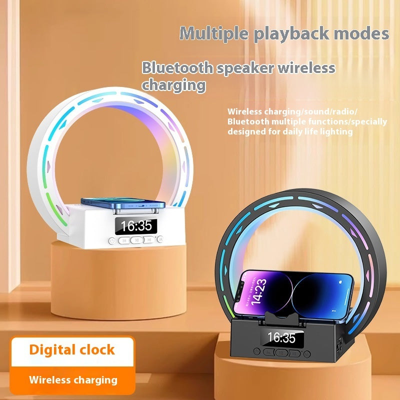 TRENDING - 4-1 Wireless Bluetooth Speaker/Charging Pad and Bedside Lamp