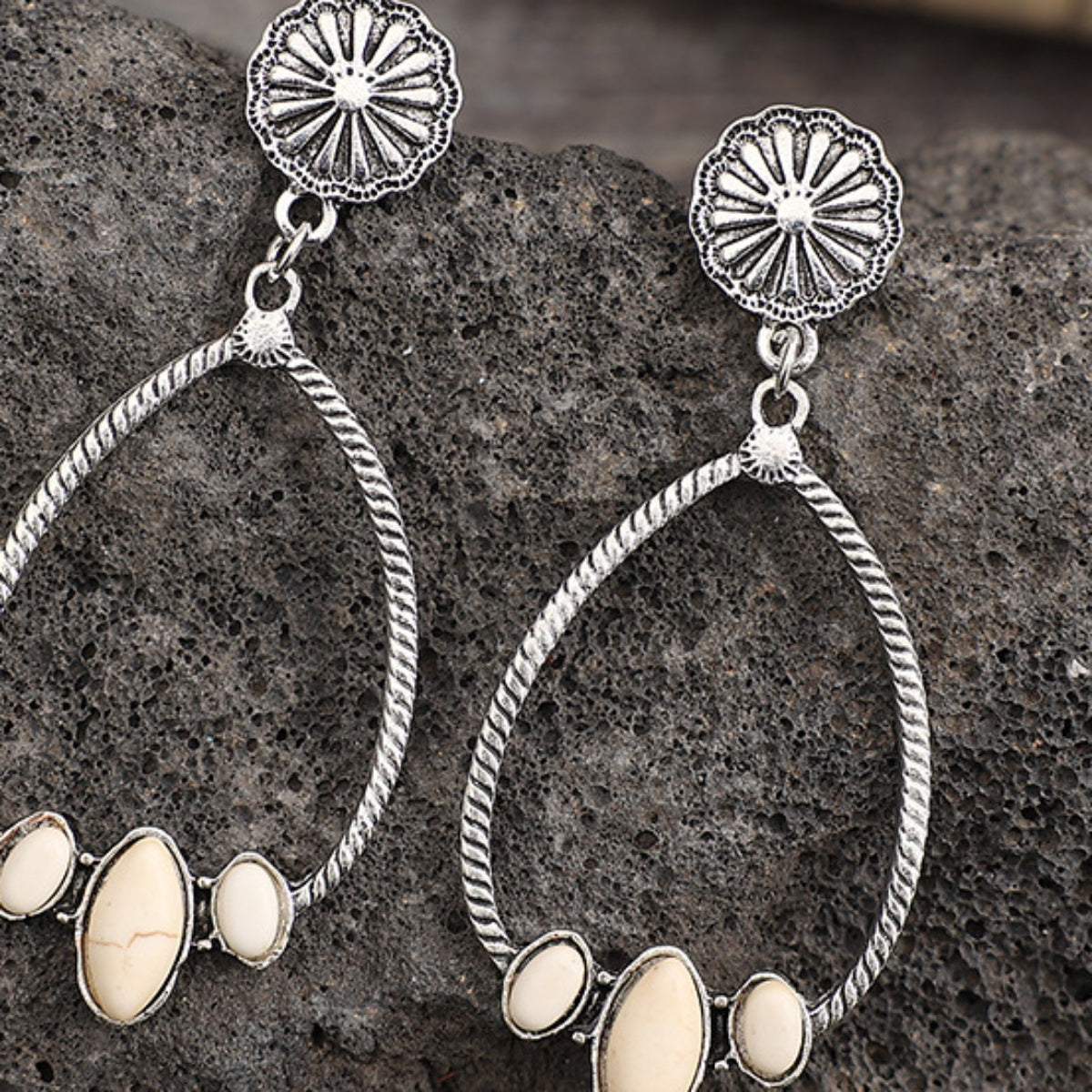 KayBee Beauty Boho Turquoise Teardrop Earrings