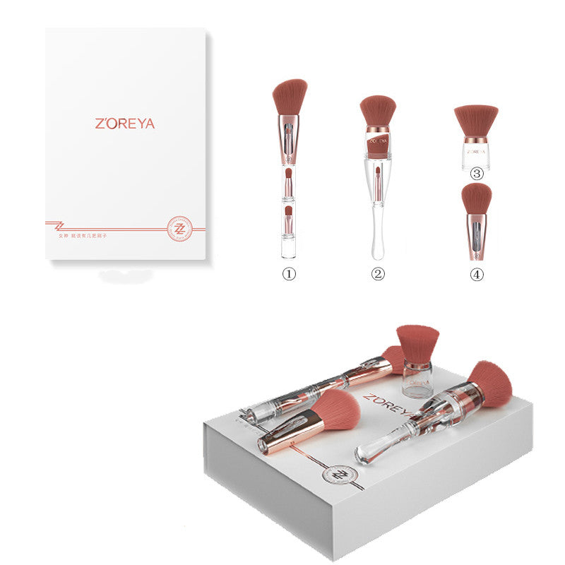 Unique Acrylic 9 makeup brush set