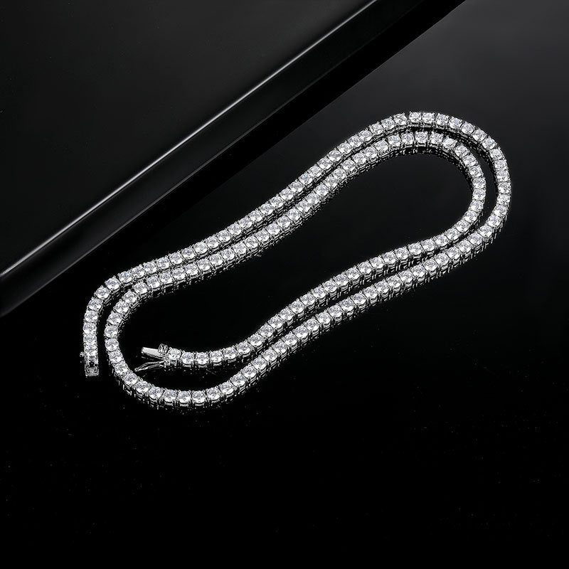 KayBee Silver 925 Stunning Tennis Necklace