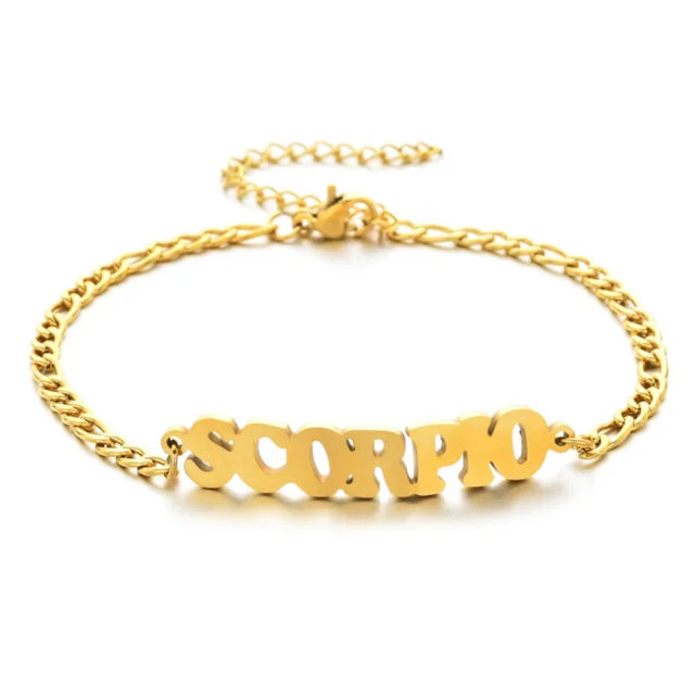 Gold Constellations - Horoscope Bracelet