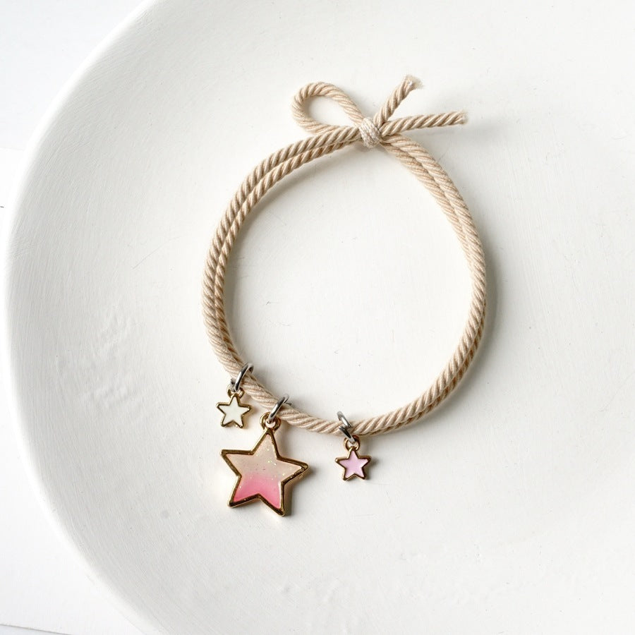 So Cute Star or Moon Hair Tie