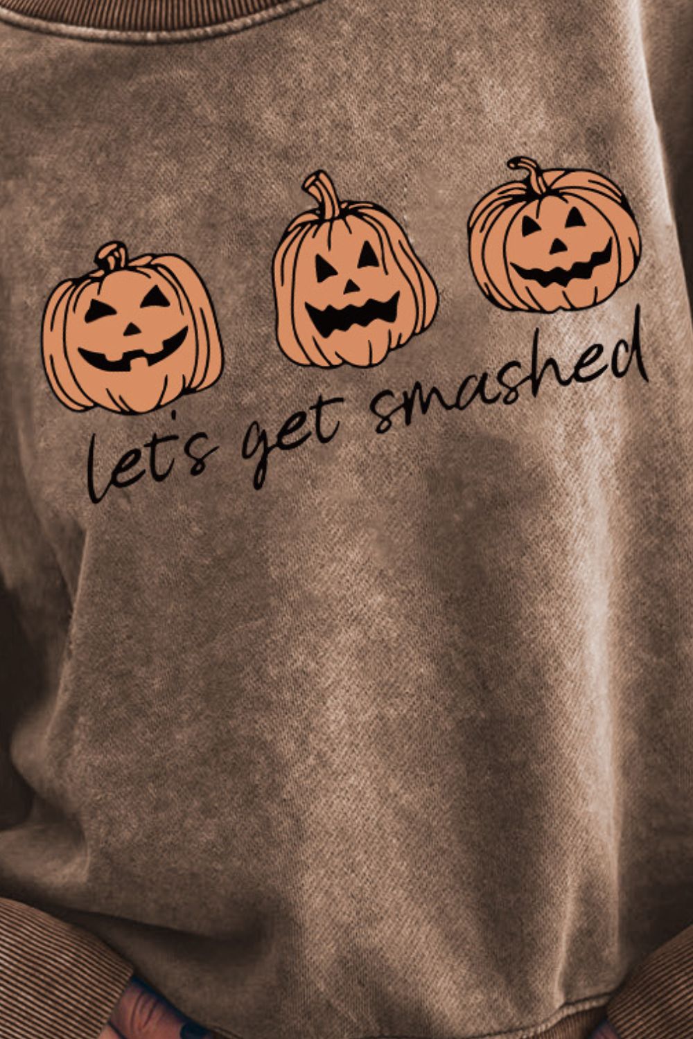 KayBee So Spooky Halloween LET'S GET SMASHED Graphic Sweatshirt
