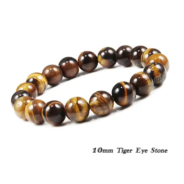 Handmade - Tiger Eye Beaded Bracelet