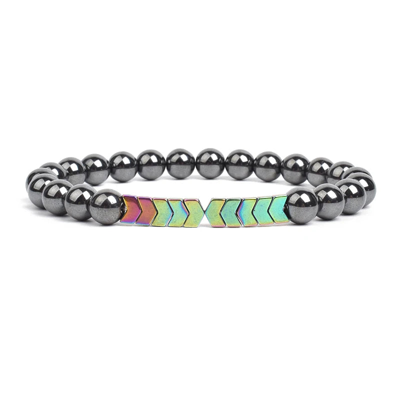 Magnetic Therapy Bracelet - Bead Hematite For Weight Loss
