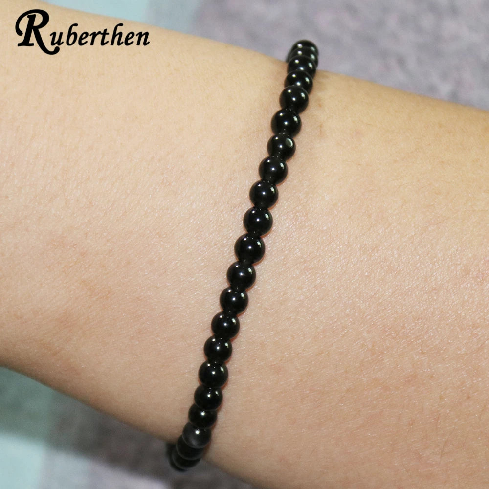 Handmade Black Tourmaline Bracelet - Handmade