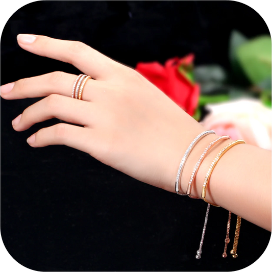 Brilliant Gemstone Bracelet