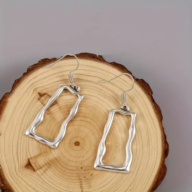 KayBee & Company Retro Rectangular Women's Earrings