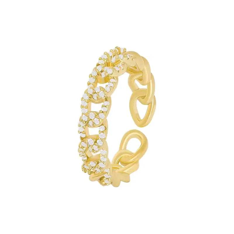 Exquisite and Unique Twist Design Ring