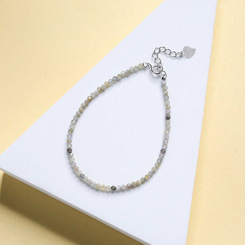 So Pretty Natural Stone Beaded Bracelet