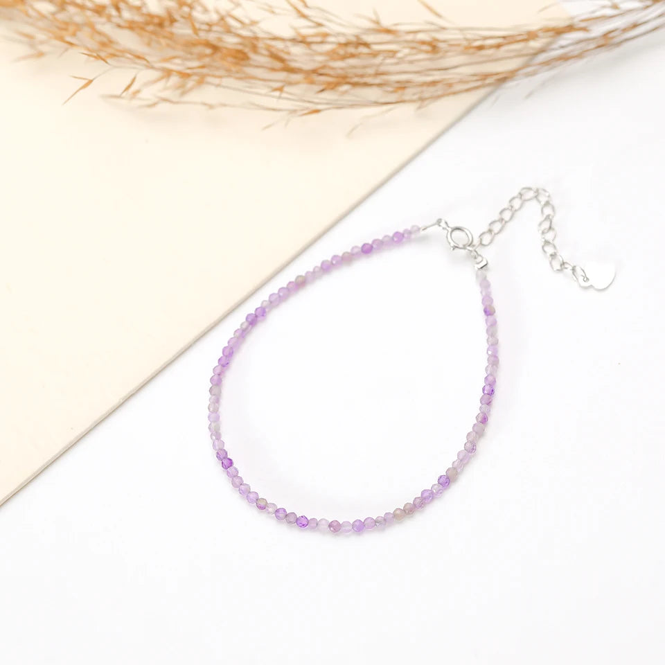 So Pretty Natural Stone Beaded Bracelet
