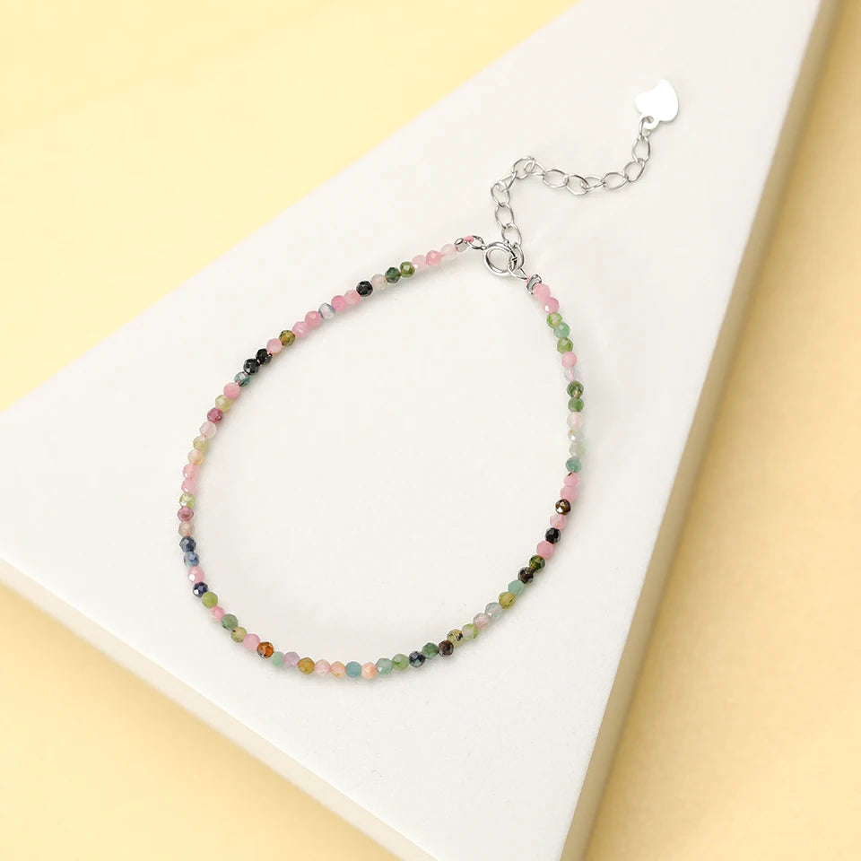 So Pretty Natural Stone Beaded Bracelet