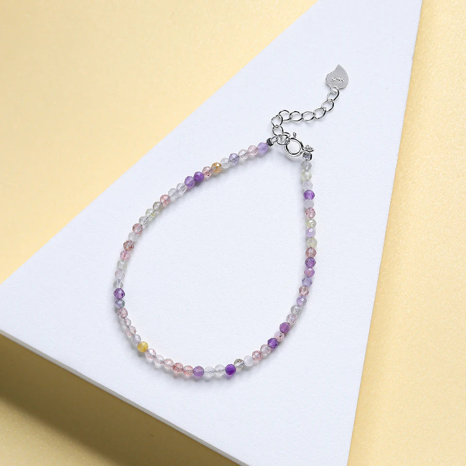 So Pretty Natural Stone Beaded Bracelet
