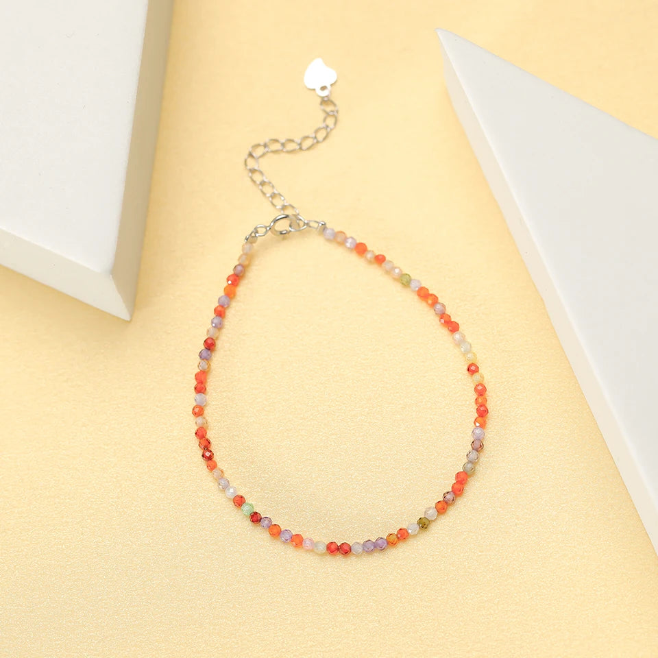 So Pretty Natural Stone Beaded Bracelet