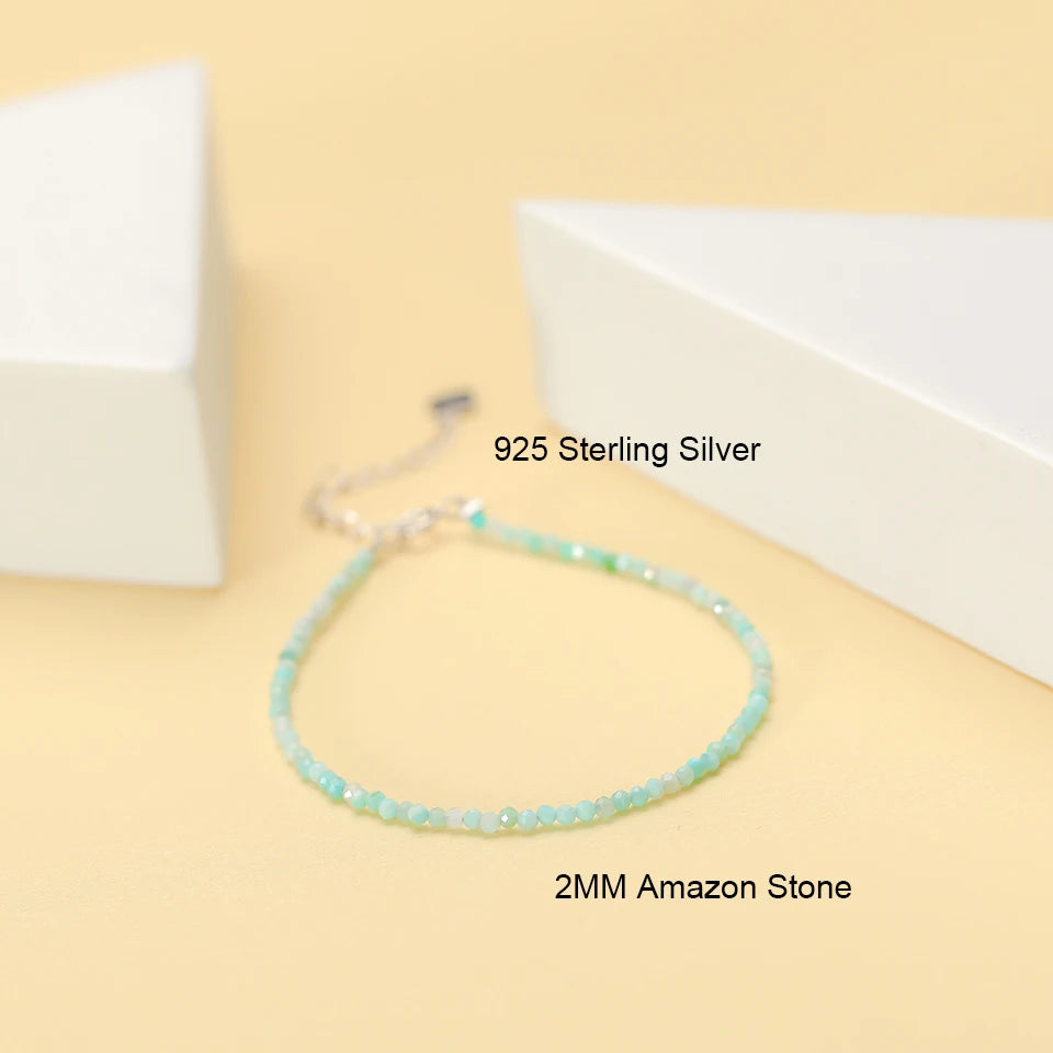 So Pretty Natural Stone Beaded Bracelet