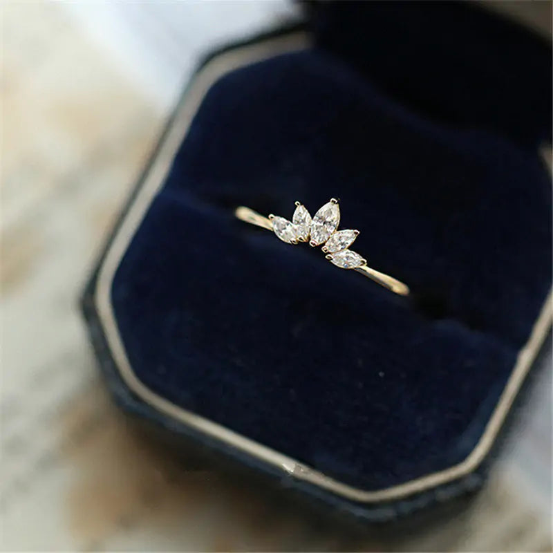 Stunning Silver Unique Crown Rings
