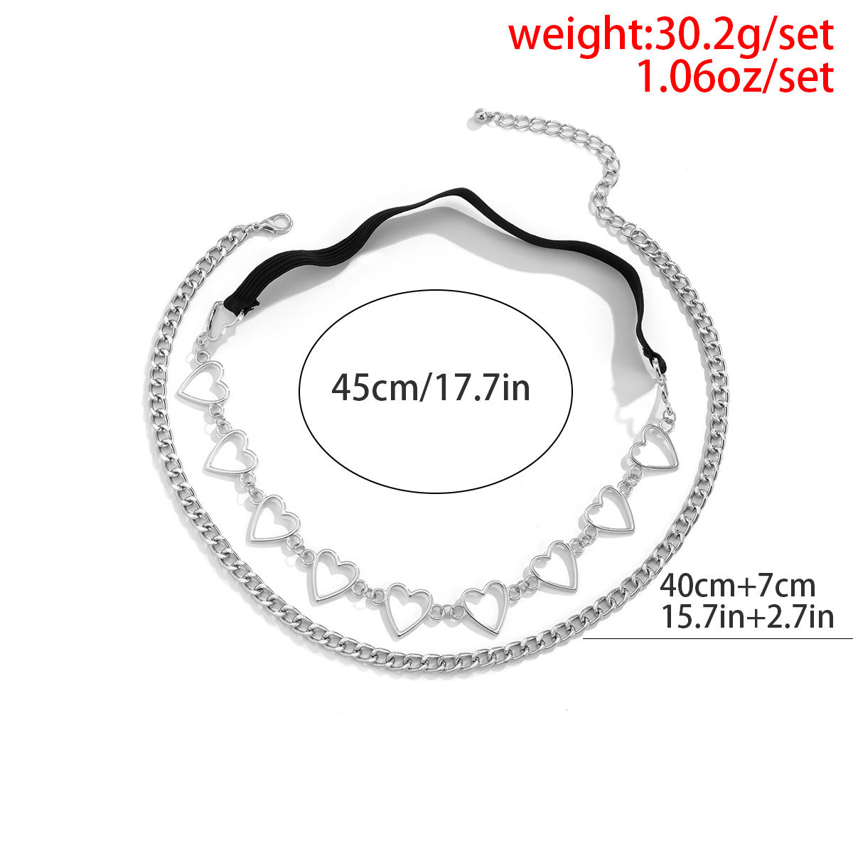 So Sexy Simple Personality Love Thigh Chain